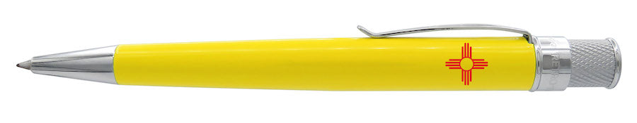 Retro '51 Tornado YELLOW with RED Zia, LIMITED SUPPLY