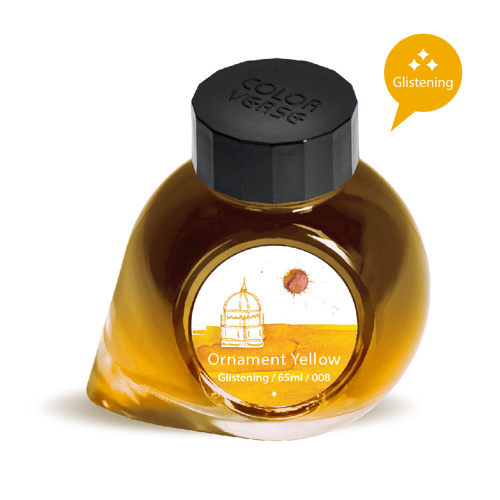 Colorverse Project Ink No. 008 Ornament Yellow Glistening 65 ml