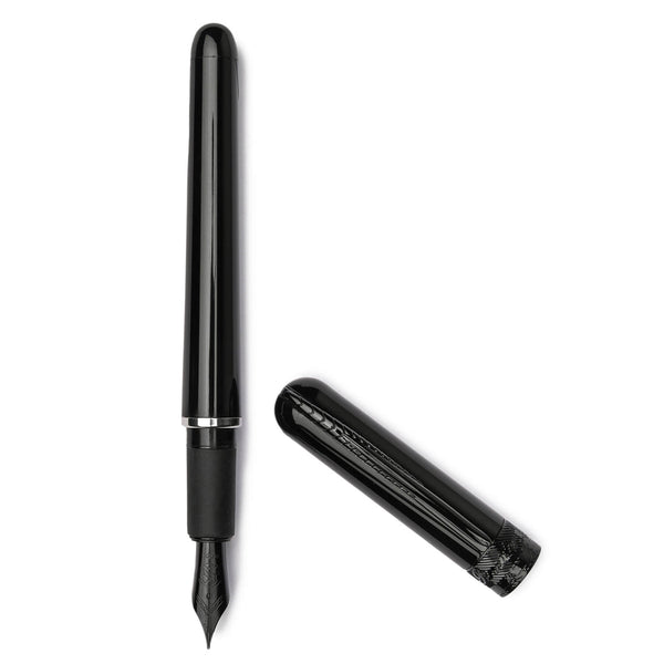 Pineider Avatar UR Fountain Pen, Glossy Black