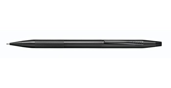 Cross Classic Century Black PVD 0.7MM Pencil with Micro-Knurl Detail