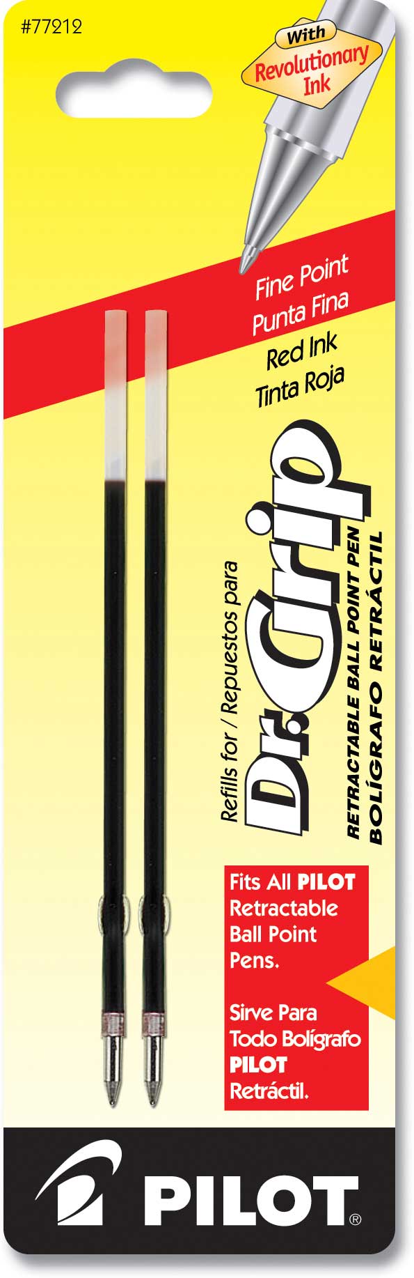 Dr. Grip Retractable Ballpoint refills Fine