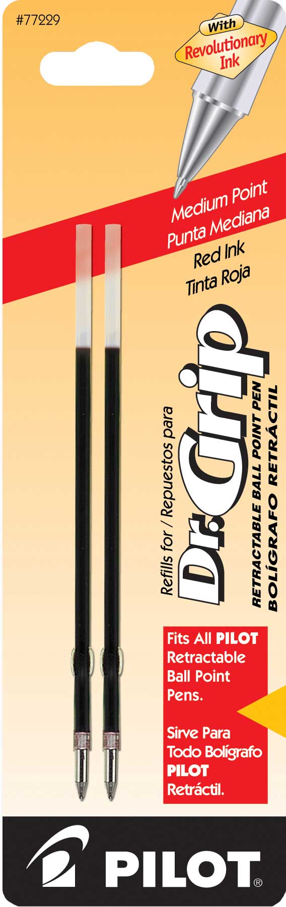 Dr. Grip Retractable Ballpoint refills Fine