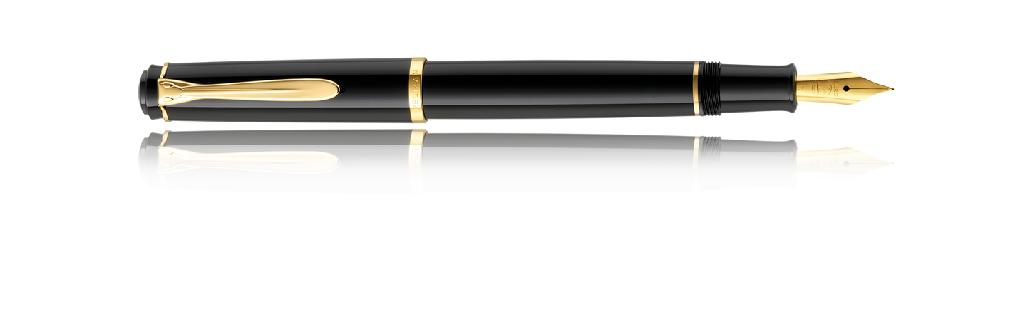 Pelikan M200 Tradition Black, Fine Nib