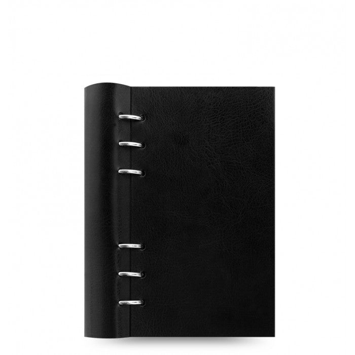 Filofax CLIPBOOK CLASSIC Personal Size Notebook Black