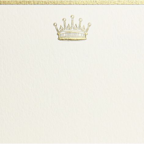 CRANE Downton Abbey Crown Card