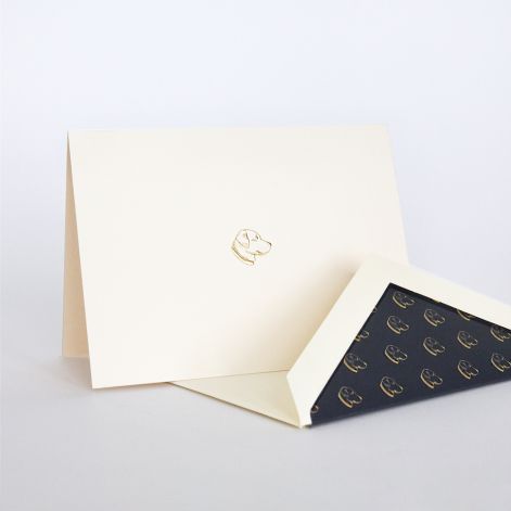 Downton Abbey Dog Note  10 notes / 10 lined envelopes BY CRANE