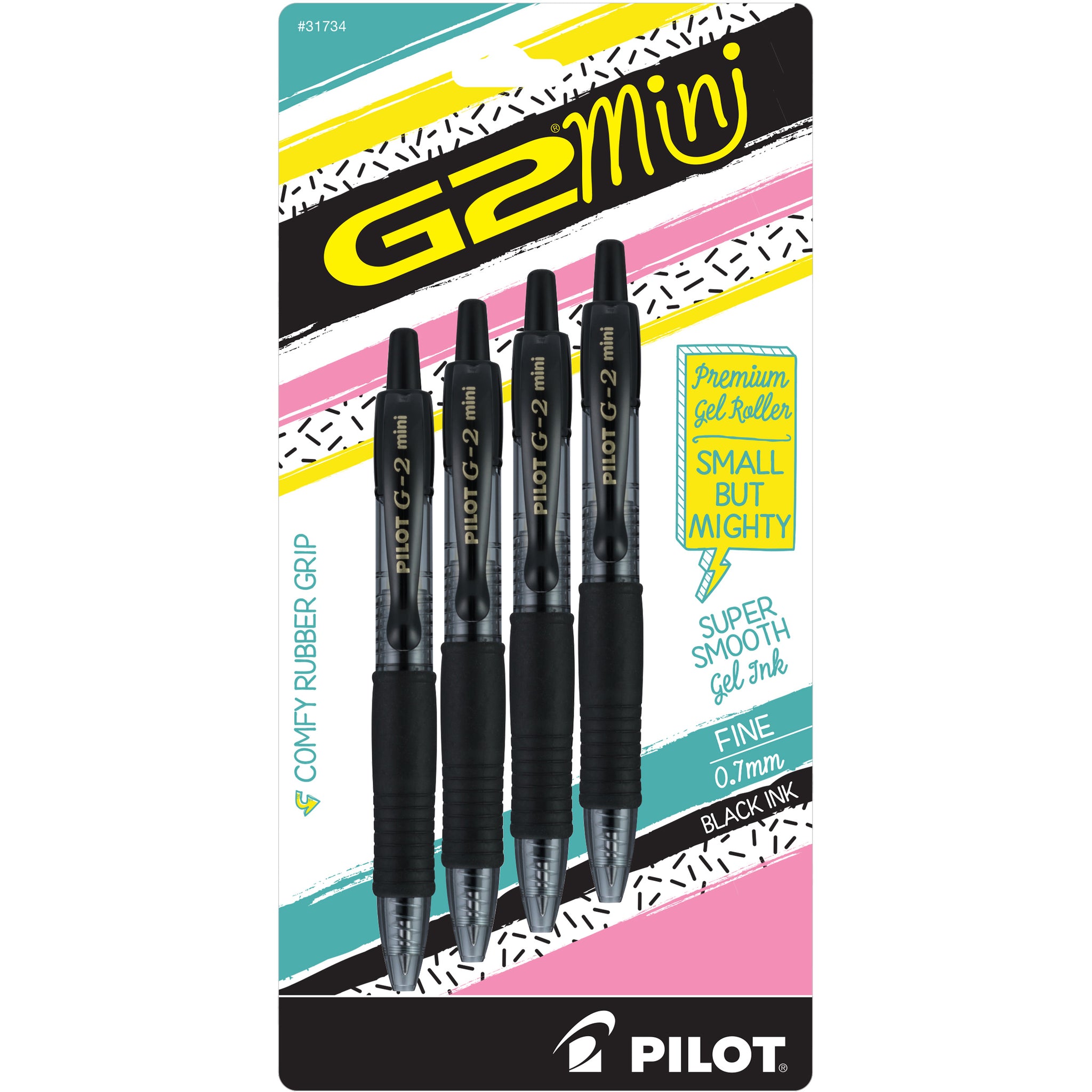 G2 Mini Retractable Gel Ink Rolling Ball by Pilot