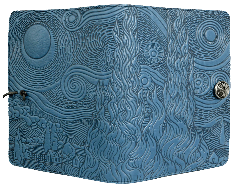 Oberon Original Journal Van Gogh Sky, Sky Blue (6x9inches)