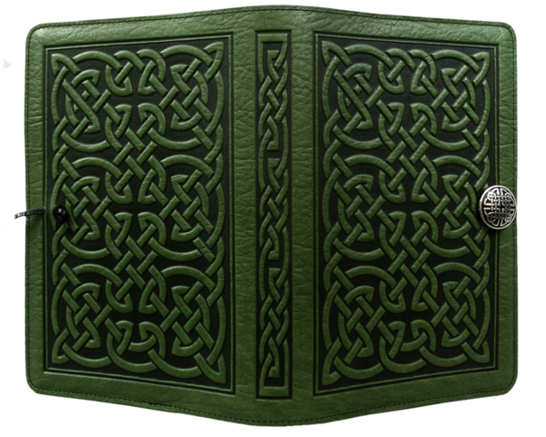 Oberon Original Journal BOLD CELTIC in Fern OR BLACK (6x9inches)