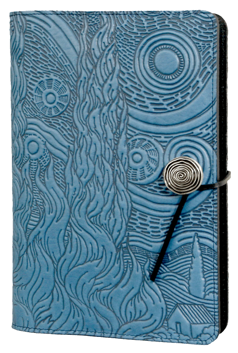 Oberon Original Journal Van Gogh Sky, Sky Blue (6x9inches)