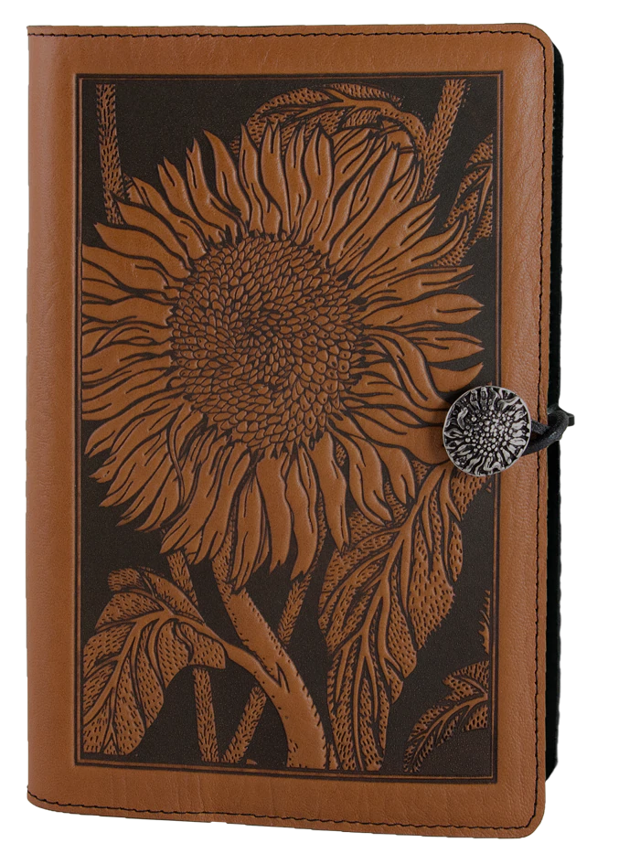 Oberon Original Journal Sunflowerin Marigold or Saddle (6x9inches)