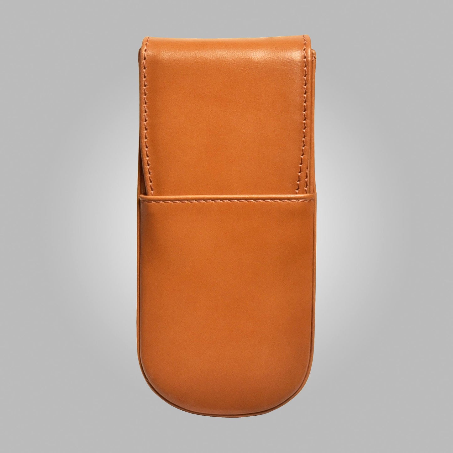 Aston Leather Triple OVAL Pen Case