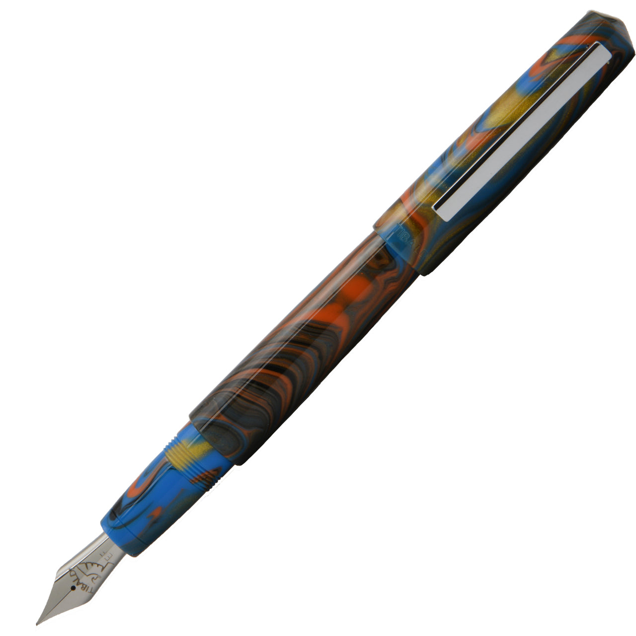 Tibaldi Infrangible Bloom Last Peacock Fountain Pen