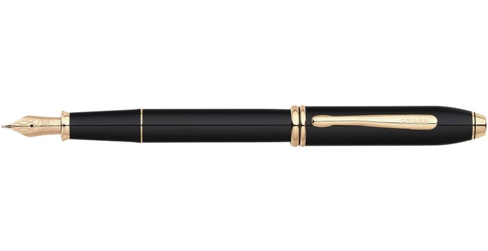 Townsend® Classic Black Lacquer Fountain Pen