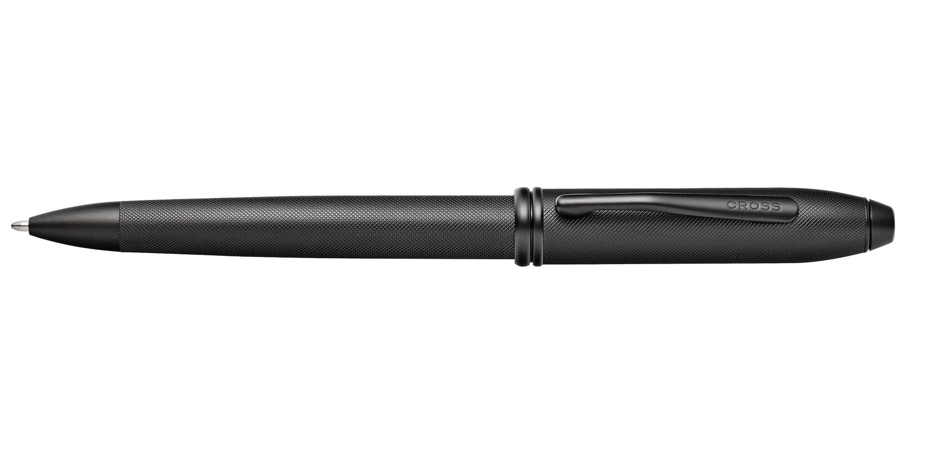 Townsend Black PVD Micro-knurl Ballpoint Pen
