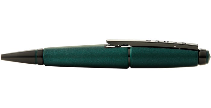 Cross Edge Matte Green Rollerball